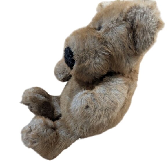 Dan Dee Plush Teddy Bear stuffed animal toy frosted brown gray 11" sitting - Picture 4 of 9